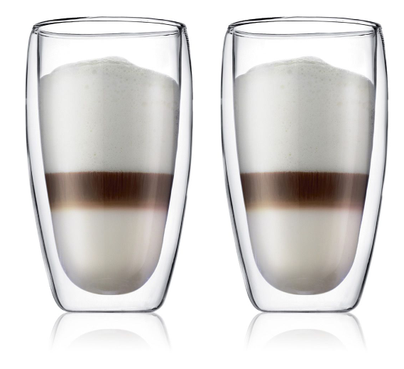 PAVINA-0-450 ml-PAVINA-SET 2 VASOS DOBLE PARED-BODUM