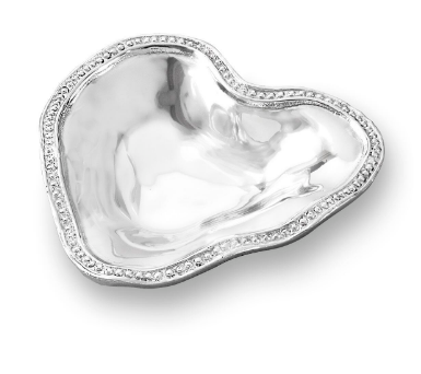 PEARL-PLATEADO-15 cm-FUENTE DENISSE CORAZON 7394 BEATRIZ BALL