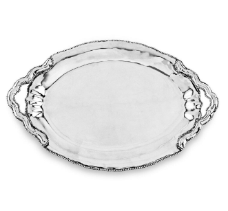 PEARL-PLATEADO-48x33 cm-BANDEJA DENISSE OVALADA BEATRIZ BALL