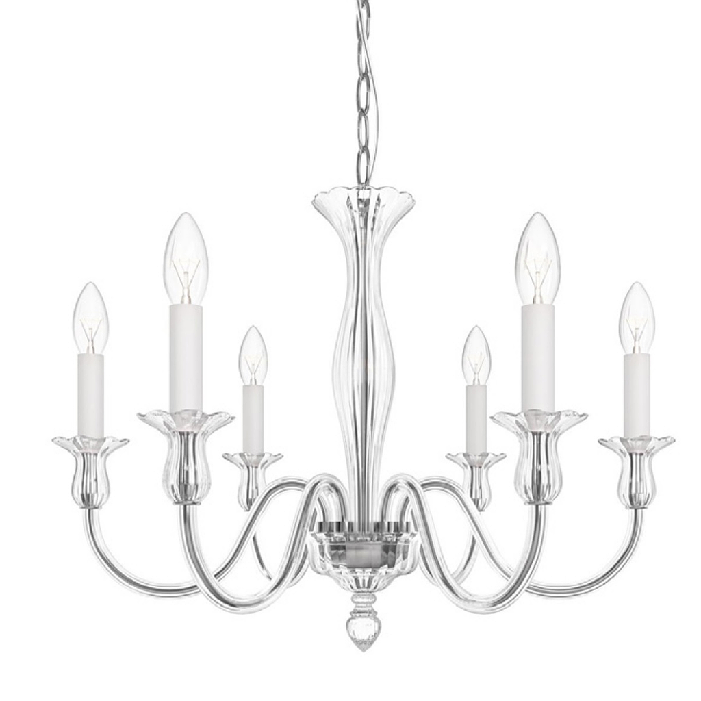 PRECIOSA-AMELIE-0-CRISTAL Y CROMO LAMPARA DE CRISTAL