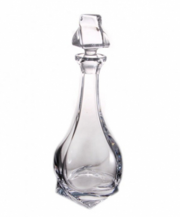 QUADRO-99A44-850 ml-BOTELLA BOLITA-C CRISTAL DE BOHEMIA