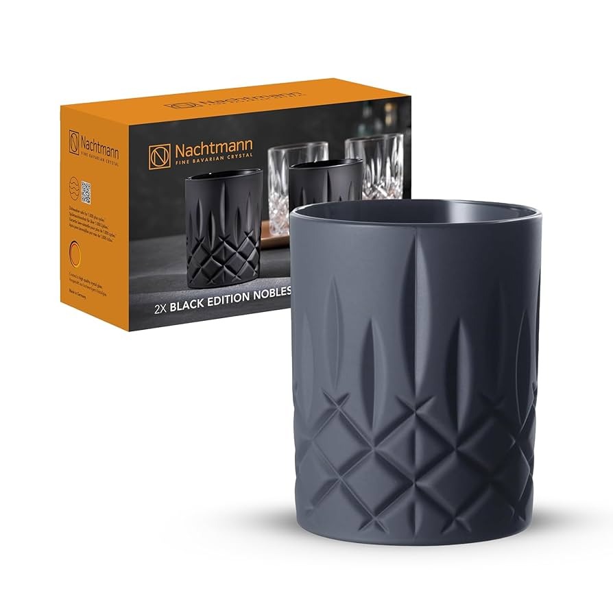NOBLESSE-NEGRO-295 ml-2 VASOS WHISKY-NACHTMANN