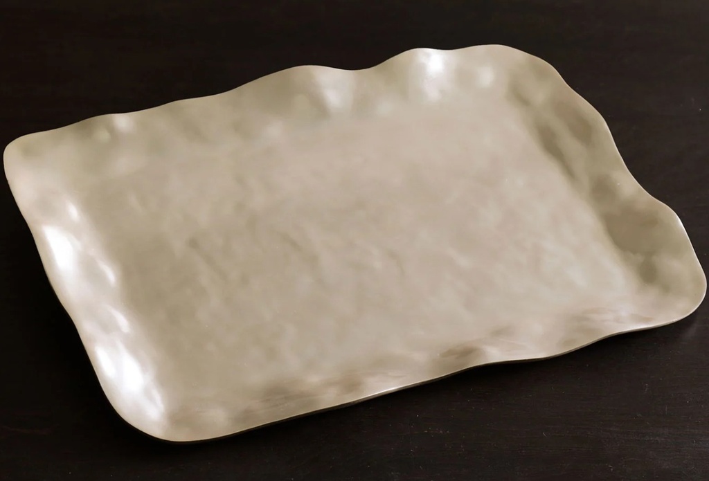 SIERRA MODERN MAIA GOLD-DORADO-49 cm-BANDEJA GRANDE 7919 BEATRIZ BALL