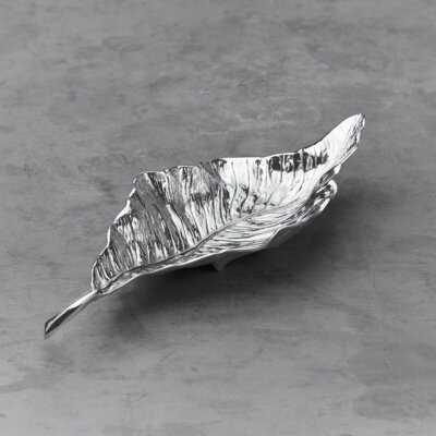 AUTUMN LEAF-PLATEADO-44 CM-FUENTE MEDIANA 6252 BEATRIZ BALL