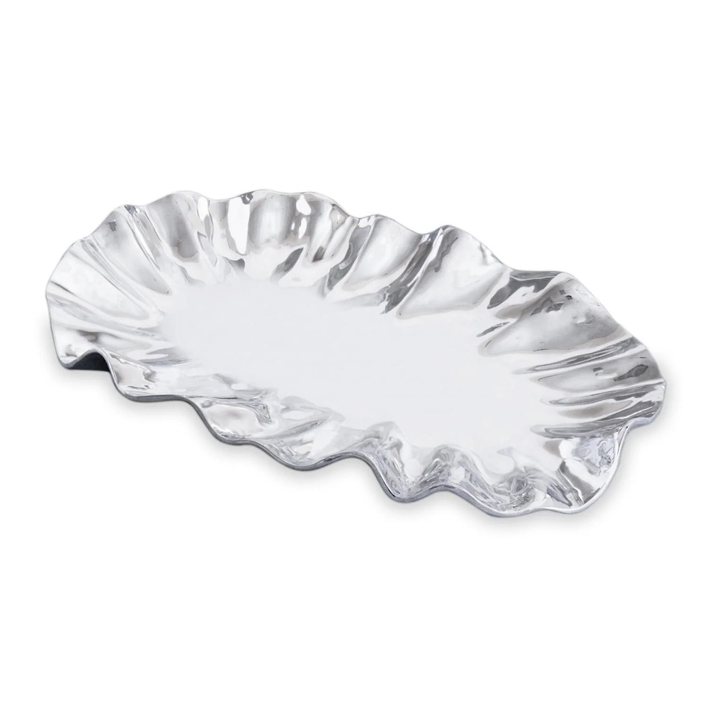 VENTO BLOOM-PLATEADO-62 cm-BOWL RECTANGULAR XL 8513 BEATRIZ BALL