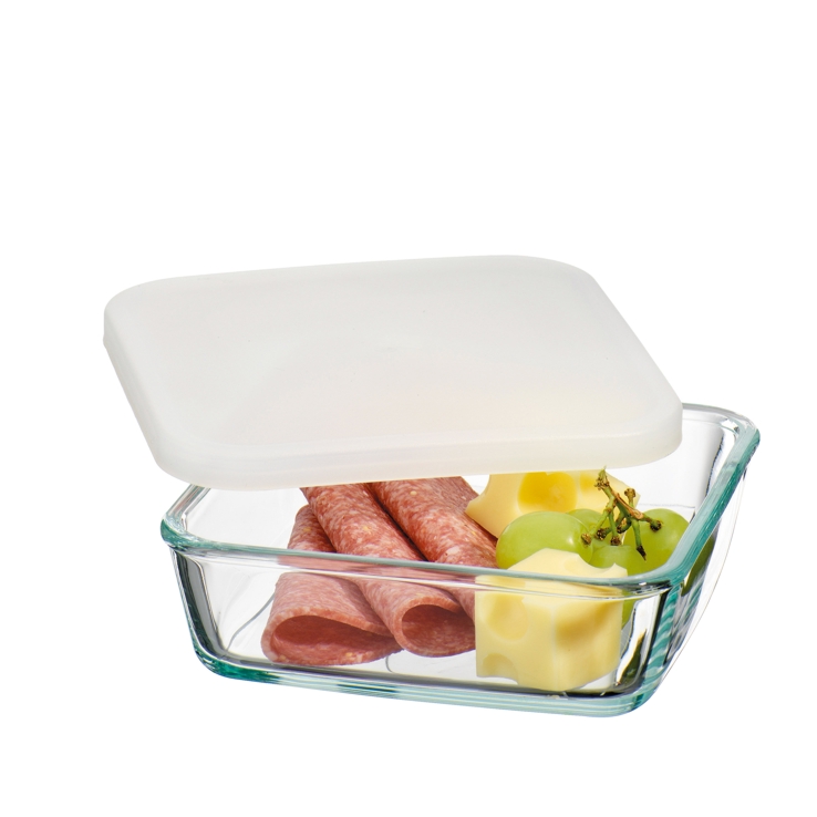 SIMAX-0-1700 ml-CONTENEDOR RECTANGULAR CON TAPA BOHEMIA CRISTAL