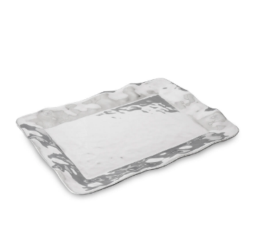 SOHO-PLATEADO-50x36 cm-FUENTE RECTANGULAR BEATRIZ BALL