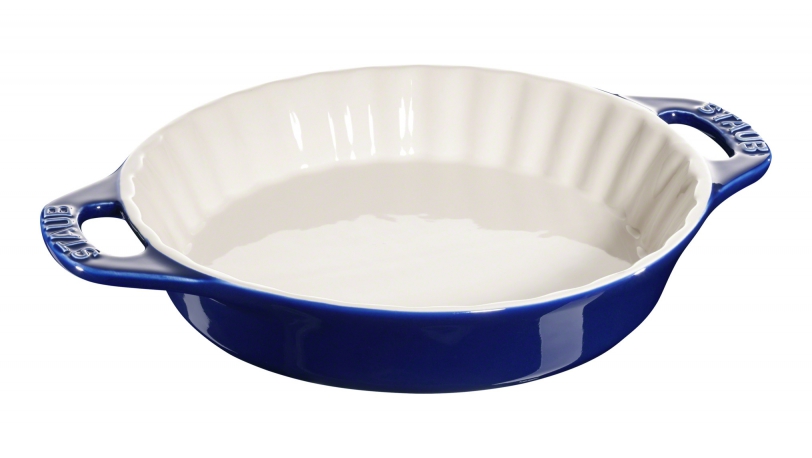 STAUB-CERAMICA-28 cm-FUENTE PARA PIE GRANDE