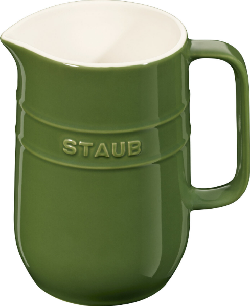 STAUB CERAMIC-VERDE ALBAHACA-1000 ml-JARRA