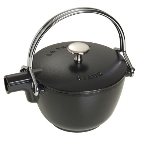 STAUB HIERRO FUNDIDO-NEGRO-16.5 cm-TETERA