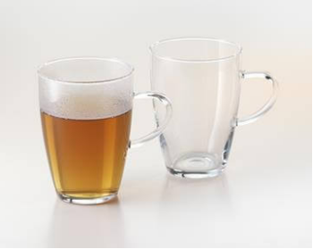 TEA AND COFFEE-0-350 ml-2 TAZA LYRA BOHEMIA CRISTAL