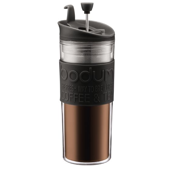 TRAVEL PRESS-NEGRO-450 ml-PRENSA DE CAFE-BODUM
