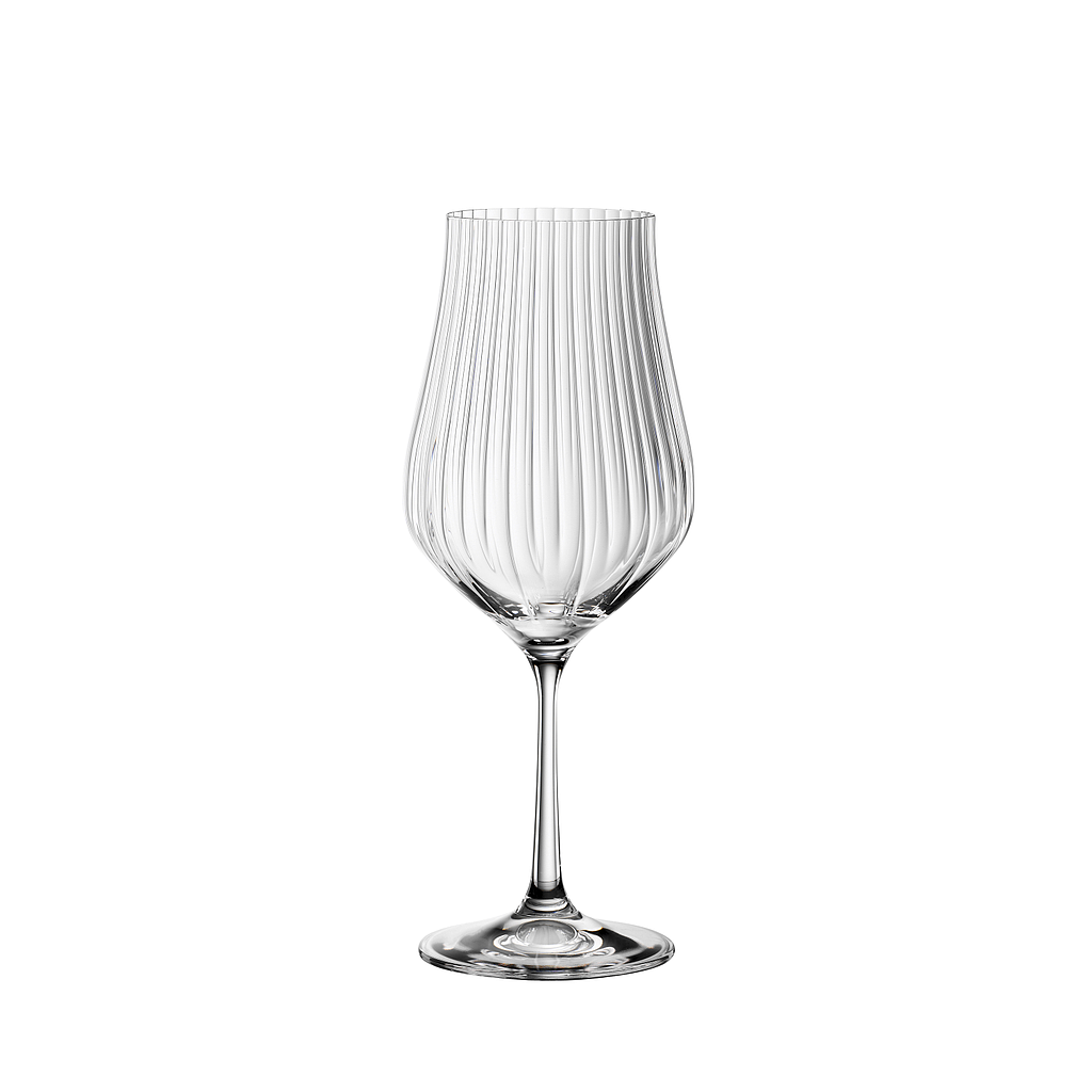 TULIPA-0-450 ml-6 COPAS VINO-BOHEMIA CRISTAL