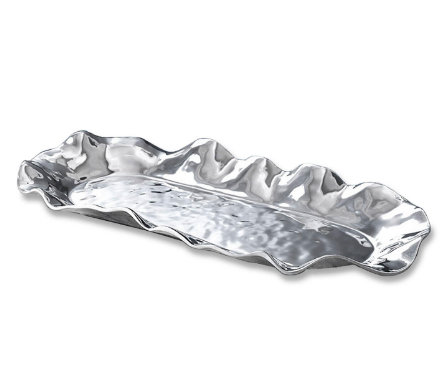 VENTO-PLATEADO-53x24 cm-BANDEJA OVALADA BEATRIZ BALL