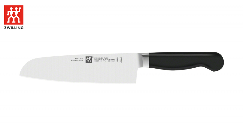 PURE-INOX-180 mm-CUCHILLO SANTOKU-ZWILLING