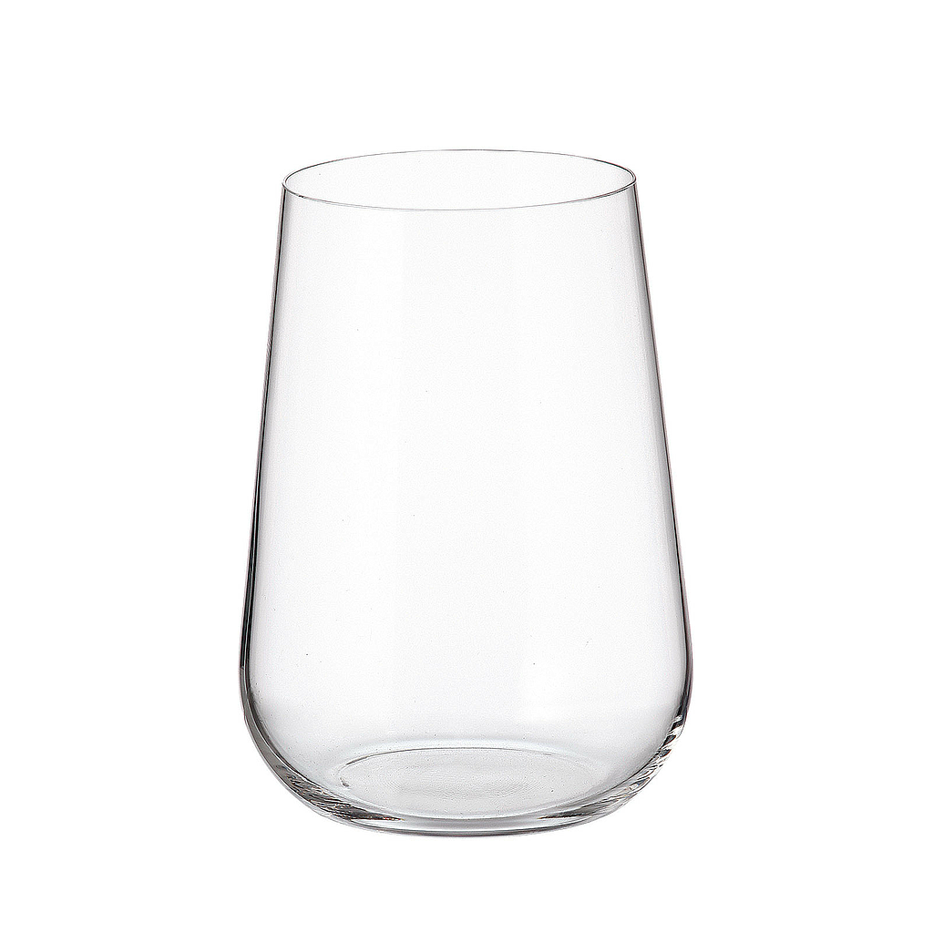 ARDEA-0-300 ml-6 VASOS-C CRISTAL DE BOHEMIA