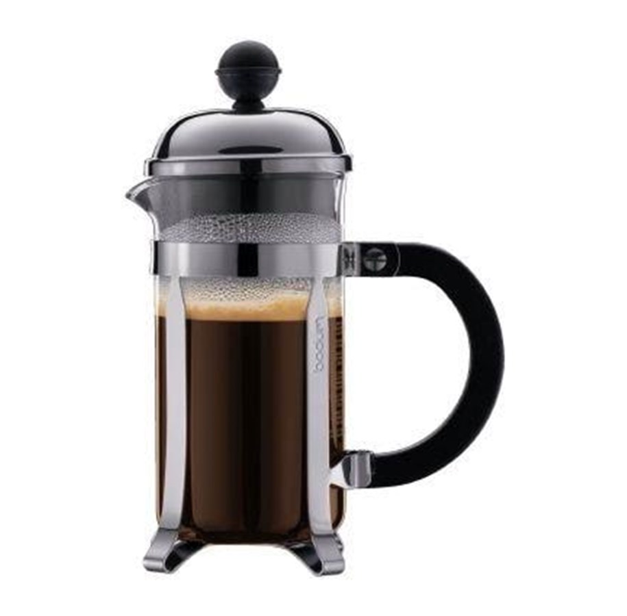 CHAMBORD-ACERO INOX PLASTICO-350 ml-PRENSA CAFE 3 TAZAS