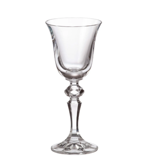 FALCO-0-60 ml-6 COPAS LICOR-C CRISTAL DE BOHEMIA