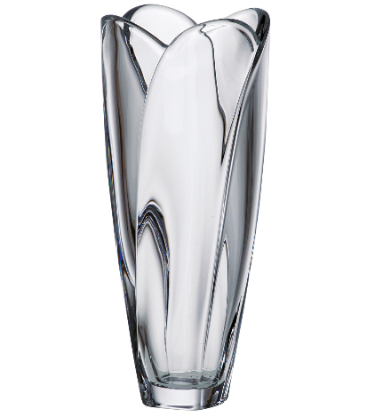 GLOBUS-99M87-305 mm-FLORERO-C CRISTAL DE BOHEMIA