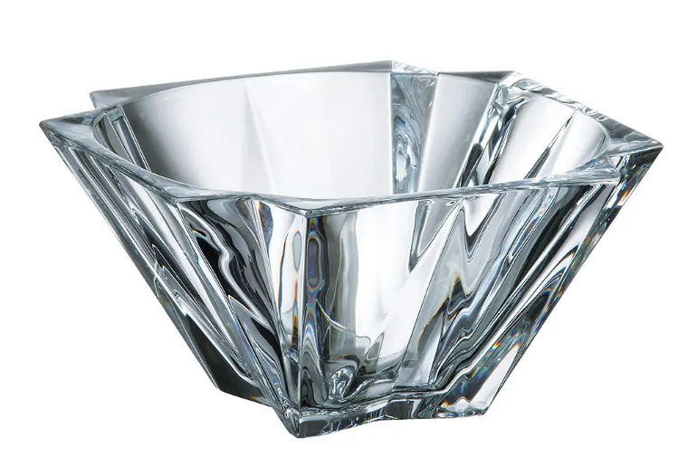 METROPOLITAN-0-21.5 cm-BOWL-C CRISTAL DE  BOHEMIA