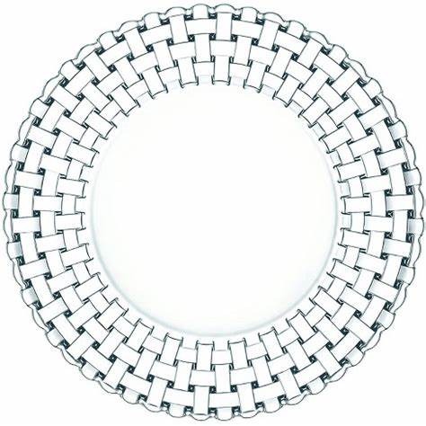 BOSSA NOVA-LISO-27cm-2 PLATOS PLANOS-NACHTMANN