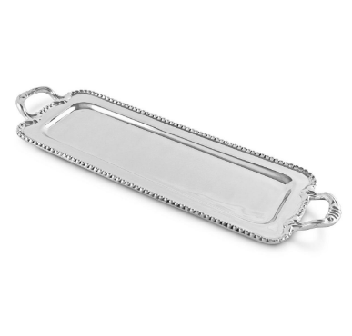 PEARL-PLATEADO-55x18 cm-BANDEJA DAVID 5954 BEATRIZ BALL