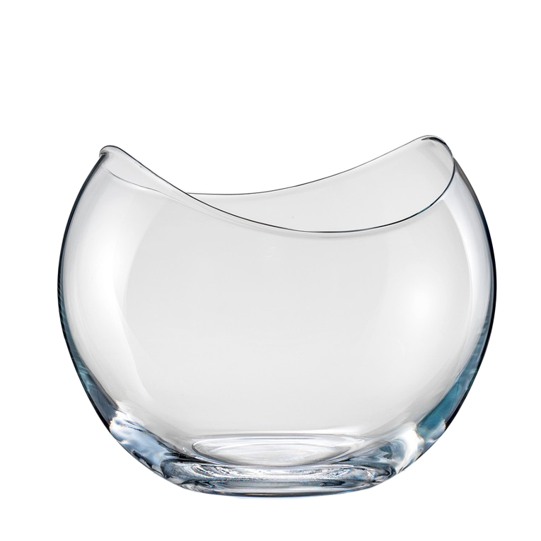 GONDOLA-0-158 mm-FLORERO-BOHEMIA CRISTAL