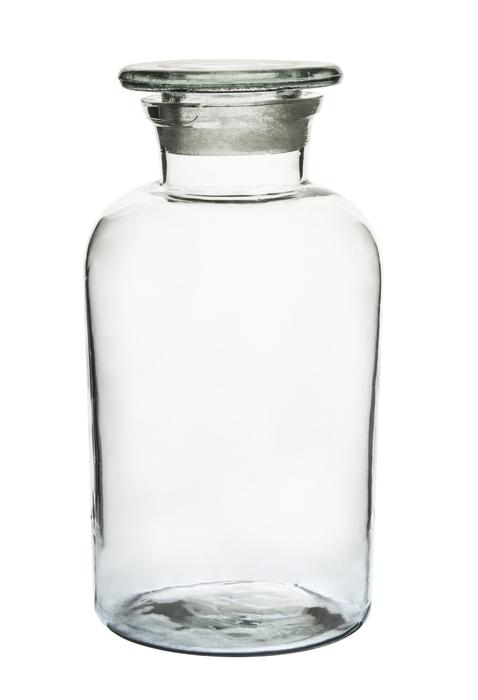 SIMAX-0-500 ml-CONTENEDOR BOTELLA-BOHEMIA CRISTAL