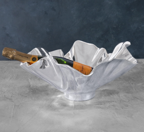 VENTO-PLATEADO-40 cm-CUBETA PARA CHAMPAGNE BLOOM BEATRIZ BALL