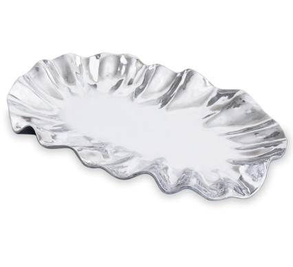 VENTO-PLATEADO-53 cm-FUENTE  OVALADA BLOOM 7611 BEATRIZ BALL