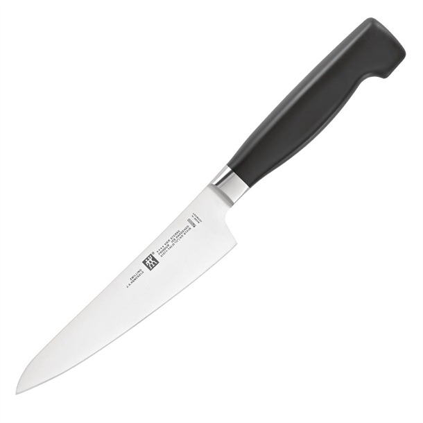 ALL STAR-NEGRO-140mm-CUCHILLO CHEFS KNIFE COMPACT-ZWILLING