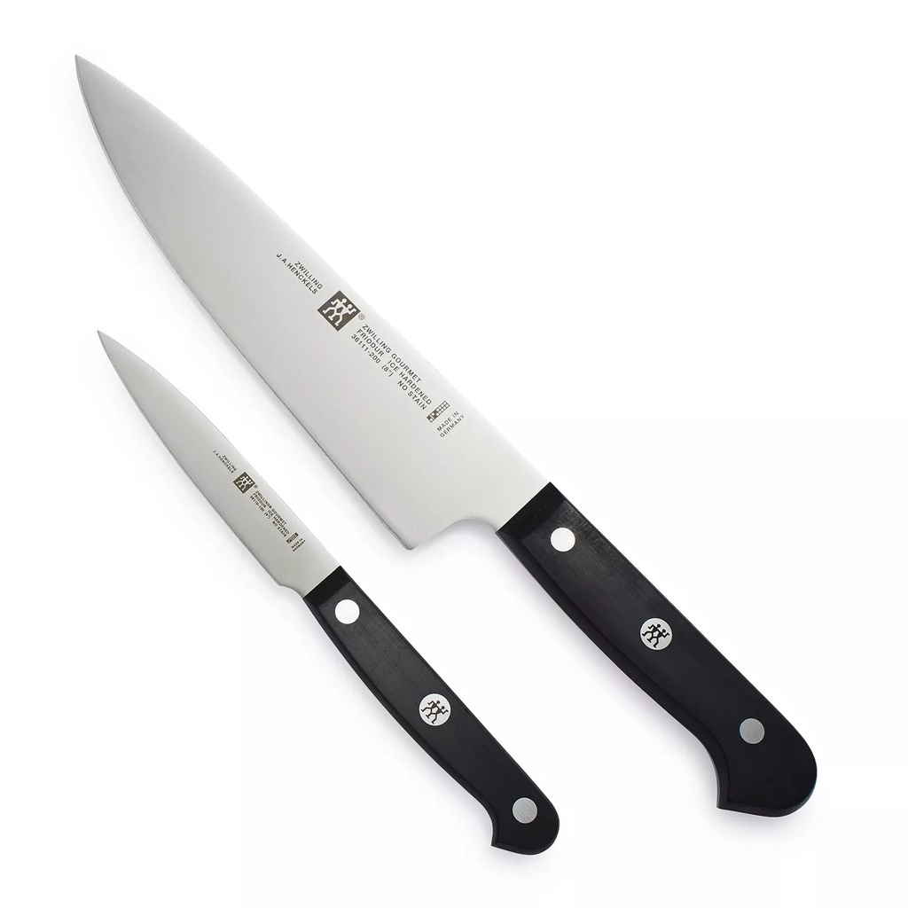 ZWILLING-GOURMET--0-0-SET 2 CUCHILLOS CHEF & PARING KNIFE