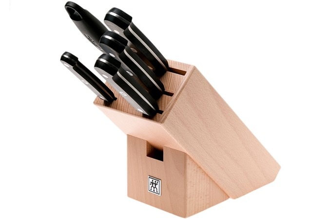 GOURMET-HAYA-0-CUCHILLOS CON BLOQUE 6 PIEZAS-ZWILLING
