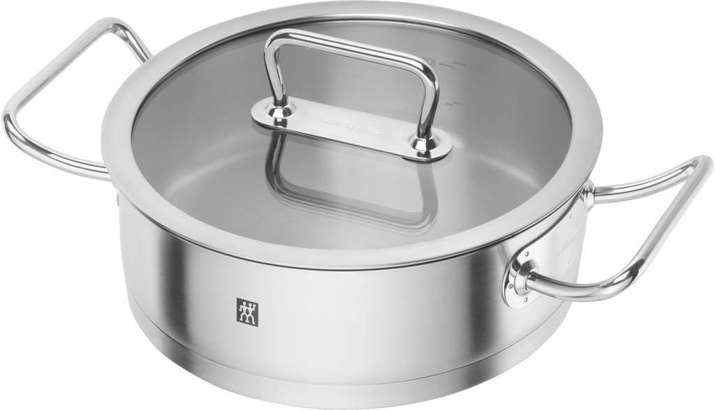 PRO-ACERO INOXIDABLE 18/10-24 cm-OLLA-ZWILLING