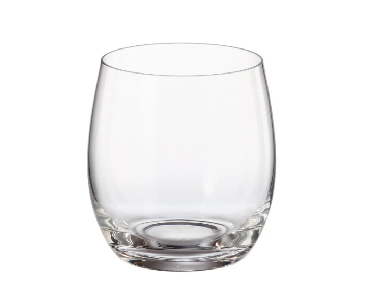 MERGUS-0-410 ml-6 VASOS-C CRISTAL DE BOHEMIA