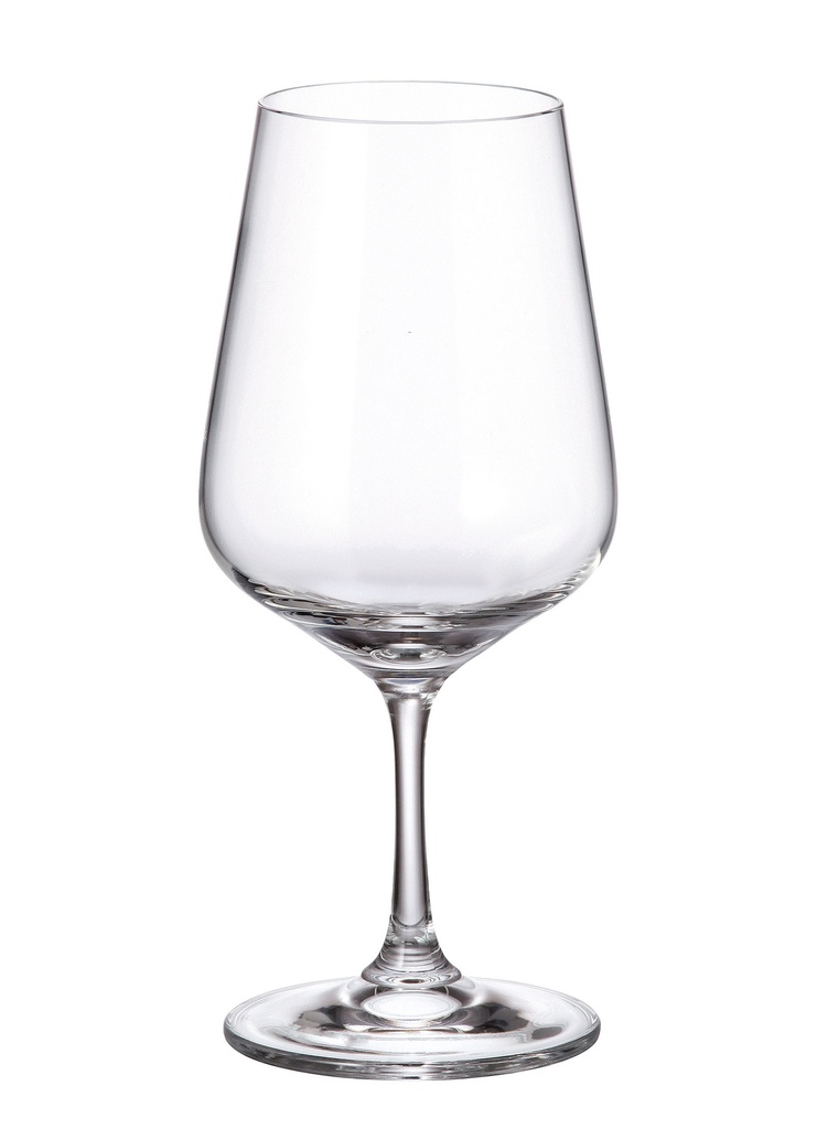 APUS-0-450 ml-6 COPA VINO-C CRISTAL DE BOHEMIA