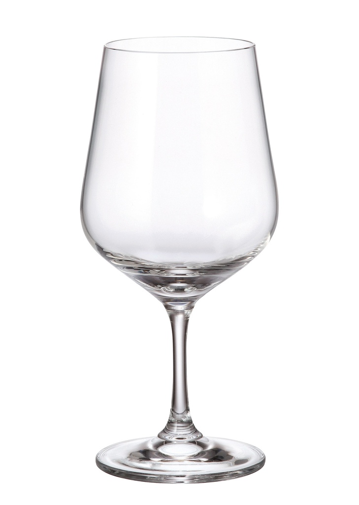 APUS-0-580 ml-6 COPA VINO-C CRISTAL DE BOHEMIA