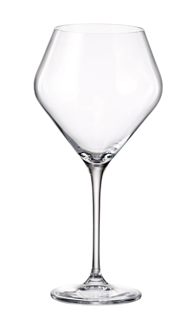 LOXIA-0-610 ml-6 COPA VINO-CRYSTALITE BOHEMIA CRISTAL