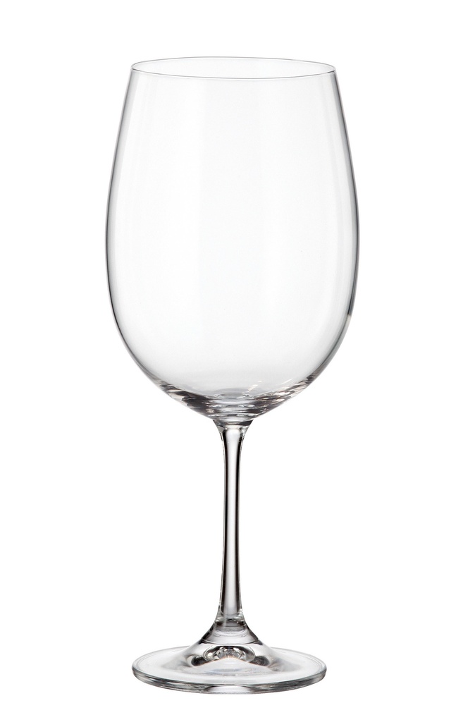 MILVUS-0-640 ml-6 COPA VINO-CRYSTALITE BOHEMIA CRISTAL