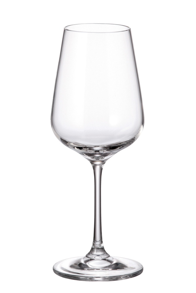 STRIX-0-250 ml-6 COPAS VINO-C CRISTAL DE BOHEMIA