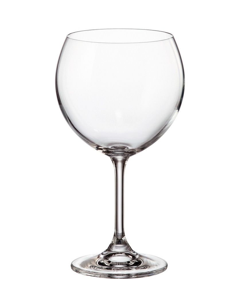 SYLVIA-0-460 ml-6 COPAS VINO-C CRISTAL DE BOHEMIA