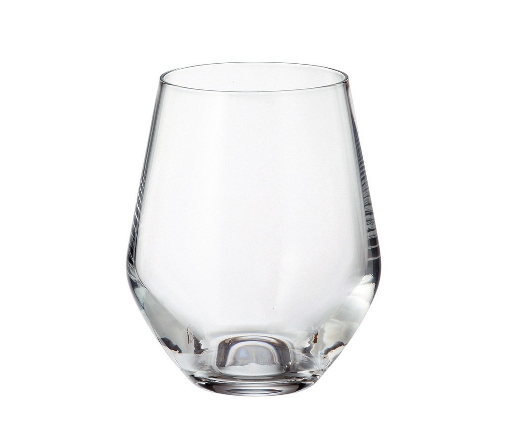 GRUS-0-350 ml-6 VASOS-C CRISTAL DE BOHEMIA