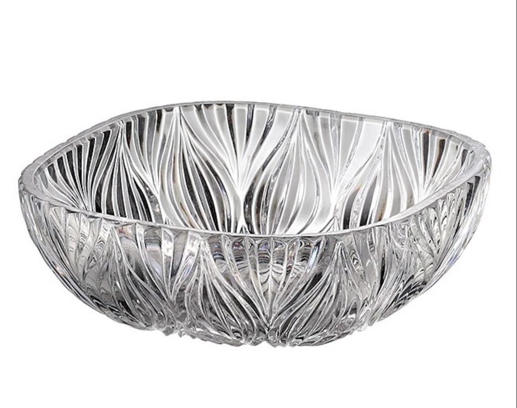 ONION-0-120 ml-SET 4 BOWL-CRYSTALITE BOHEMIA CRISTAL