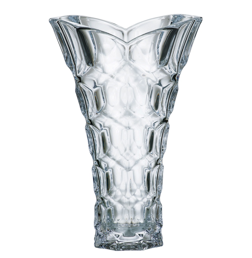HONEY COMB-0-355 ml-FLORERO-CRYSTALITE BOHEMIA CRISTAL