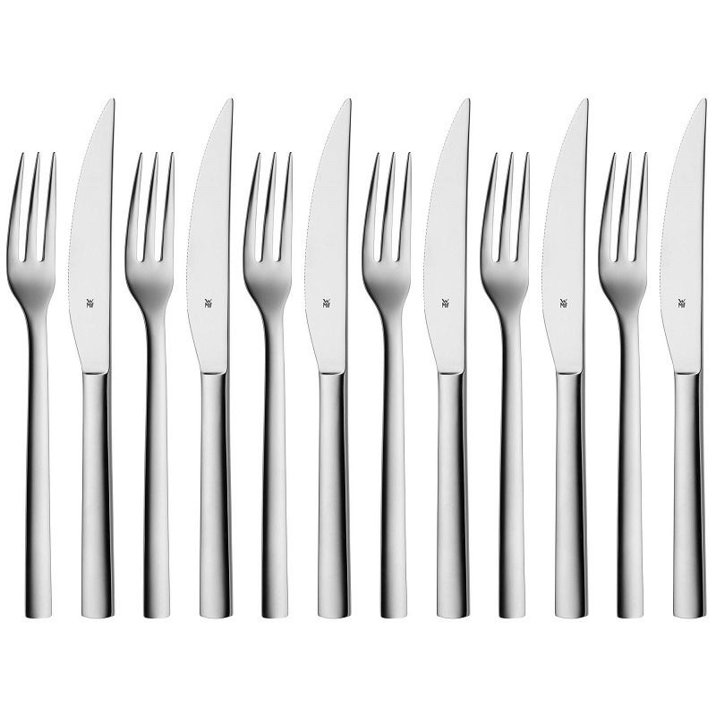 NUOVA-0-12-SET CUBIERTOS PARA CARNE 12 PIEZAS-WMF