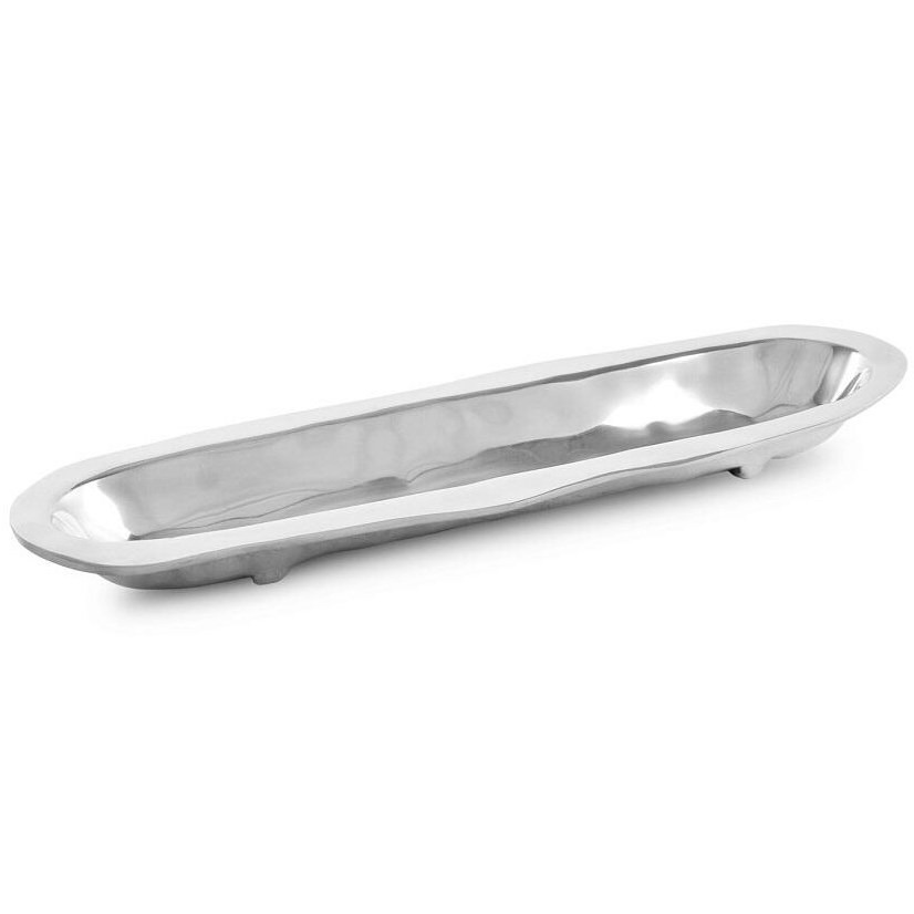SOHO-PLATEADO-37 cm-FUENTE PARA GALLETAS GRANDE 6110 BEATRIZ BALL