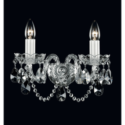 [205448] PRECIOSA-PLAVY-0-CRISTAL TALLADO Y NIQUEL PULIDO APLIQUE DE CRISTAL