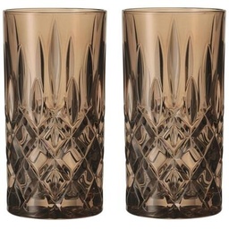 [207646] NOBLESSE-TABACO-395 ml-2 VASOS LARGOS-NACHTMANN