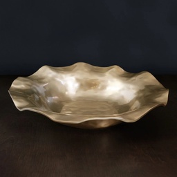 [207793] SIERRA MODERN SARAH GOLD-DORADO-44 cm-BOWL GRANDE 8155 BEATRIZ BALL