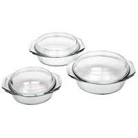 [205251] SIMAX-0-0-SET CASEROLA CON TAPA 6 PIEZAS BOHEMIA CRISTAL